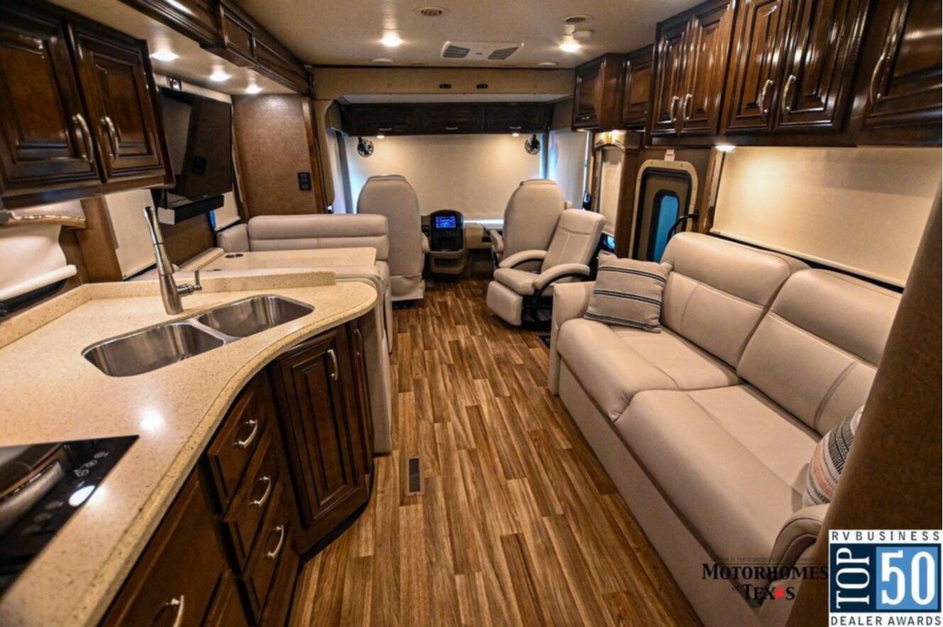 A photo of this 2019 Thor Motor Coach Palazzo 33.2