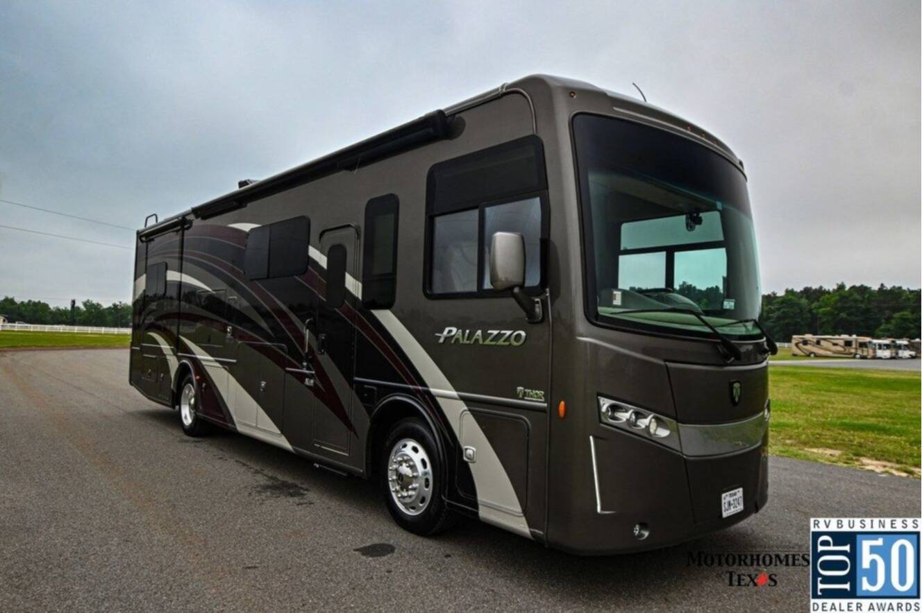 A photo of this 2019 Thor Motor Coach Palazzo 33.2