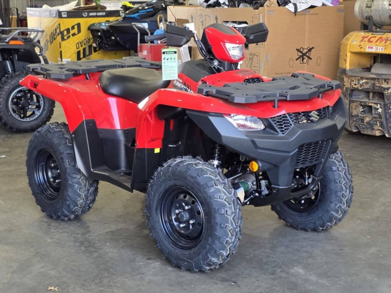 A photo of this 2025 Suzuki KingQuad 500AXi Power Steering