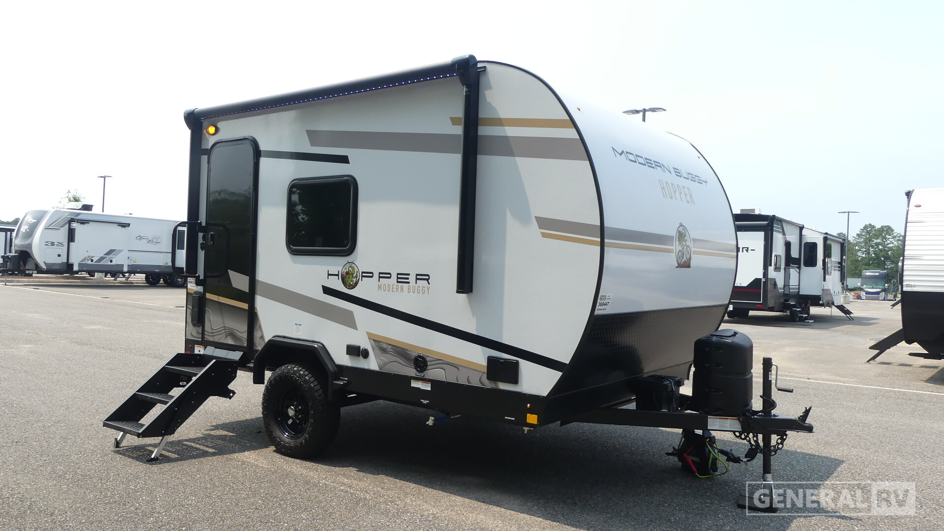 2027 Modern Buggy HOPPER HOP2 Travel Trailer Toy Hauler RV