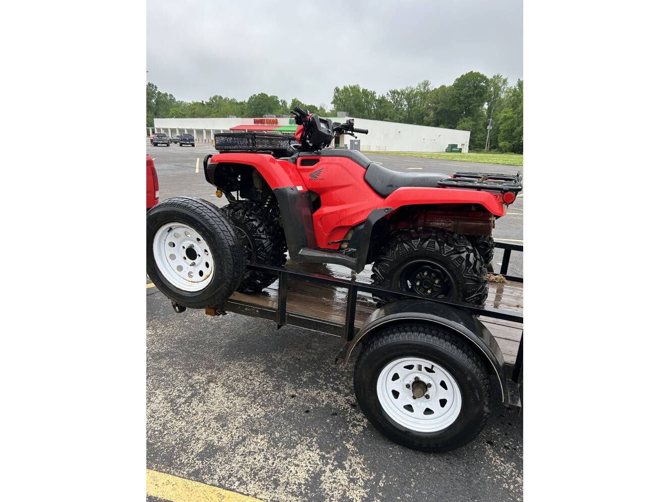 A photo of this 2021 Honda FOURTRAX FOREMAN 4X4