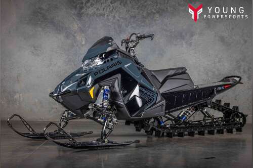 2026 PolarisĀ® 850 PRO RMK 155 Gloss Black / Blue Dusk in logan UT