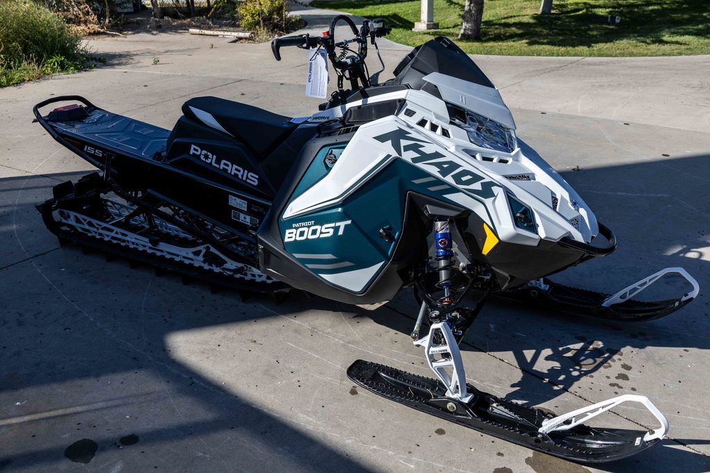 2026 Polaris® Patriot Boost RMK Khaos 155 Premium Matte Casecade Gree PATRIOT BOOST 155 in logan UT