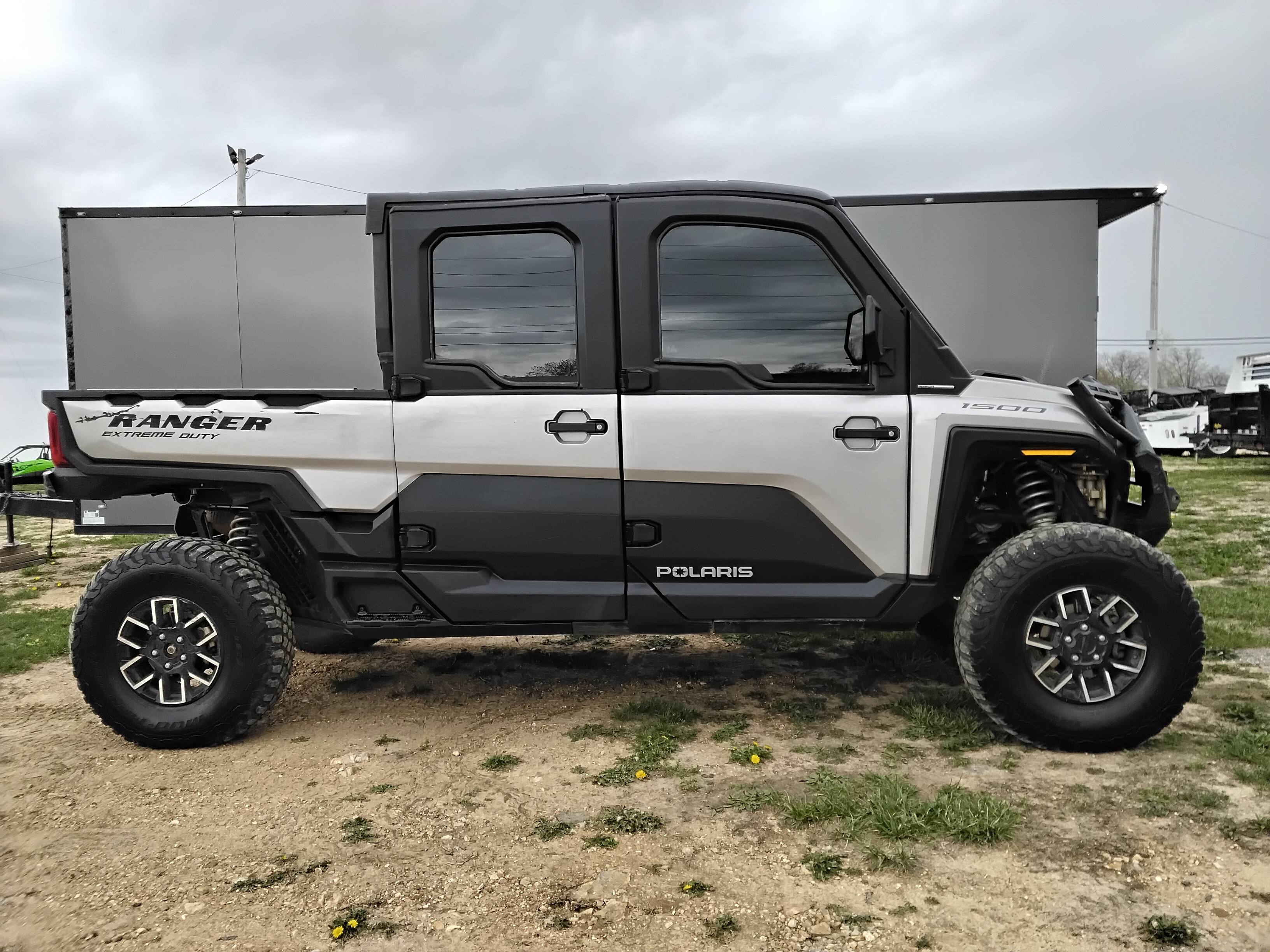 2024 Polaris RANGER CREW XD 1500 NORTHSTAR ULT - SILVER Ultimate UTV/Utility ATV