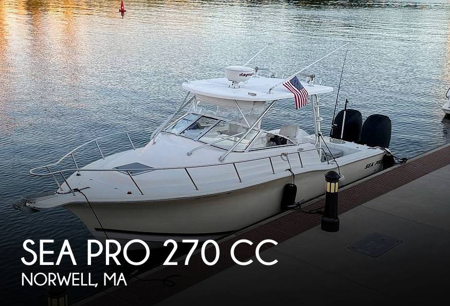 2006 Sea Pro 270 CC in norwell MA