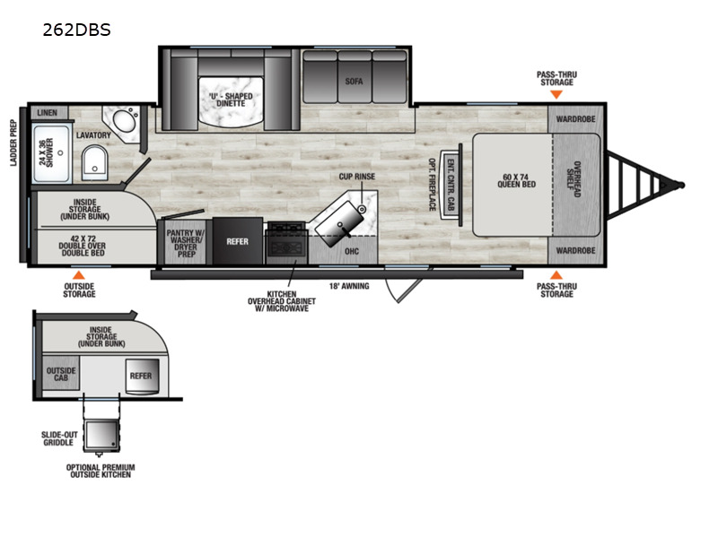 2026 Coachmen Rv Clipper 6K Series 262DBS in rockwall TX