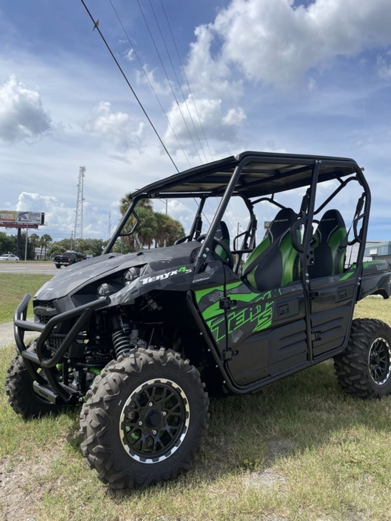 2025 Kawasaki Teryx4 S LE Cypher Camo Gray in orlando FL