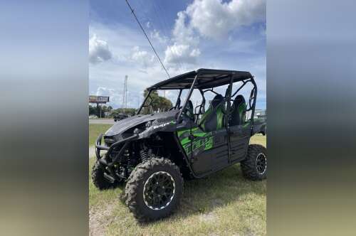 2025 Kawasaki Teryx4 S LE Cypher Camo Gray in orlando FL