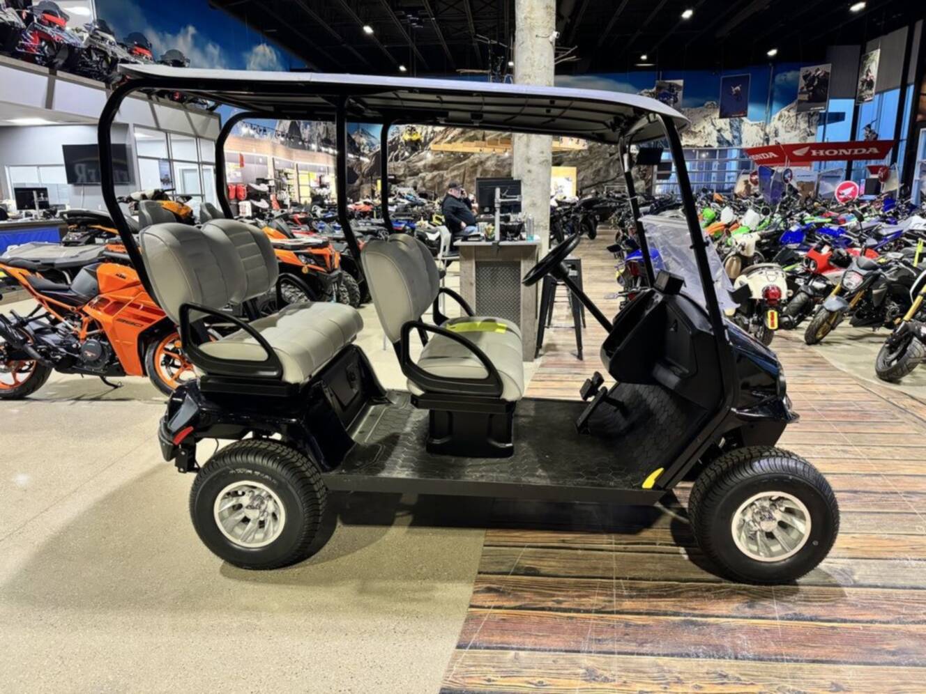 A photo of this 2023 E-Z-Go Liberty ELiTE Lithium Black