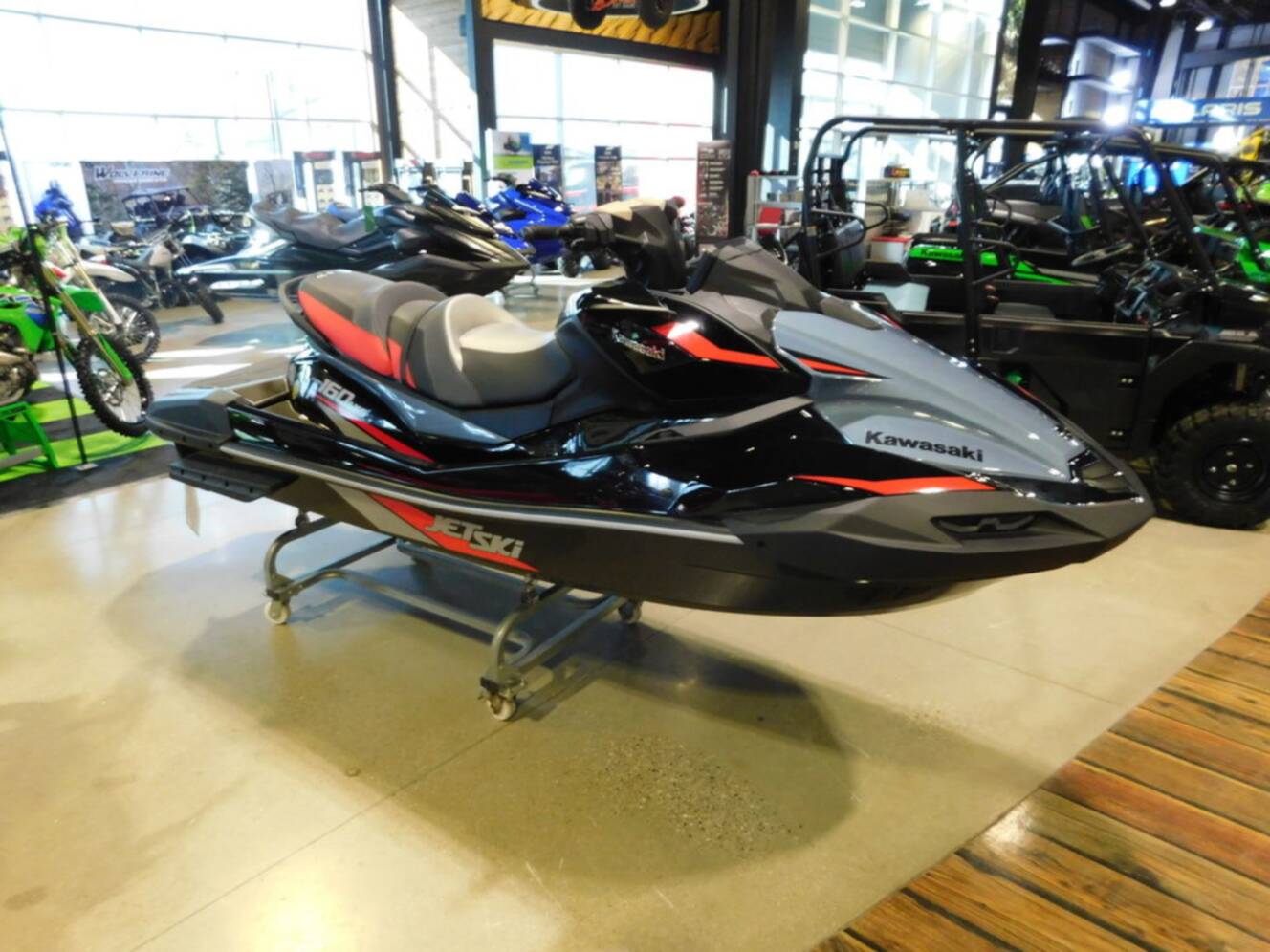A photo of this 2026 Kawasaki Jet Ski® Ultra® 160 LX-S