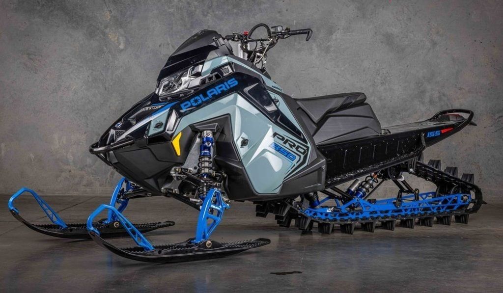 2026 Polaris® 850 RMK Khaos 155 Hemlock Blue / Black / Velocity Blue 850 155 in enumclaw WA