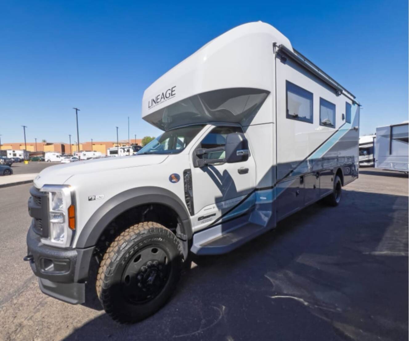 A photo of this 2026 Grand Design LINEAGE SERIES F 31ZW5-FBP
