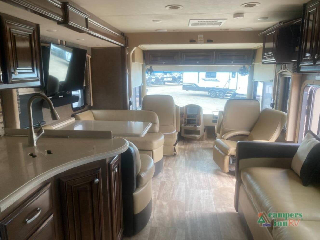 A photo of this 2017 Thor Motor Coach Palazzo 33.2