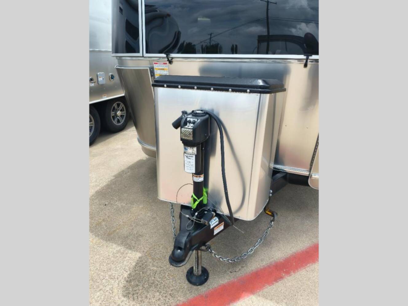 A photo of this 2021 Airstream Globetrotter 30RB Twin