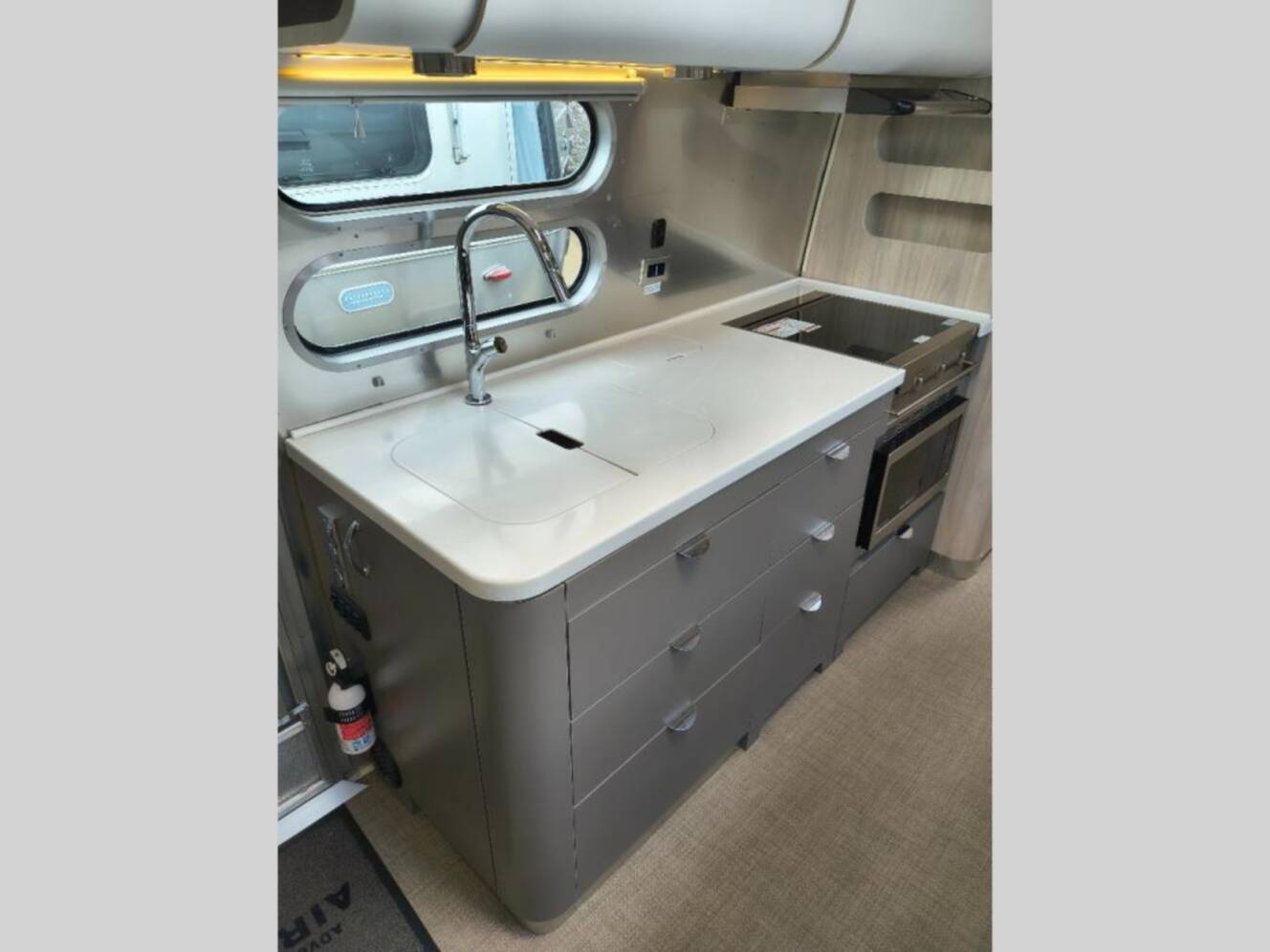 A photo of this 2021 Airstream Globetrotter 30RB Twin