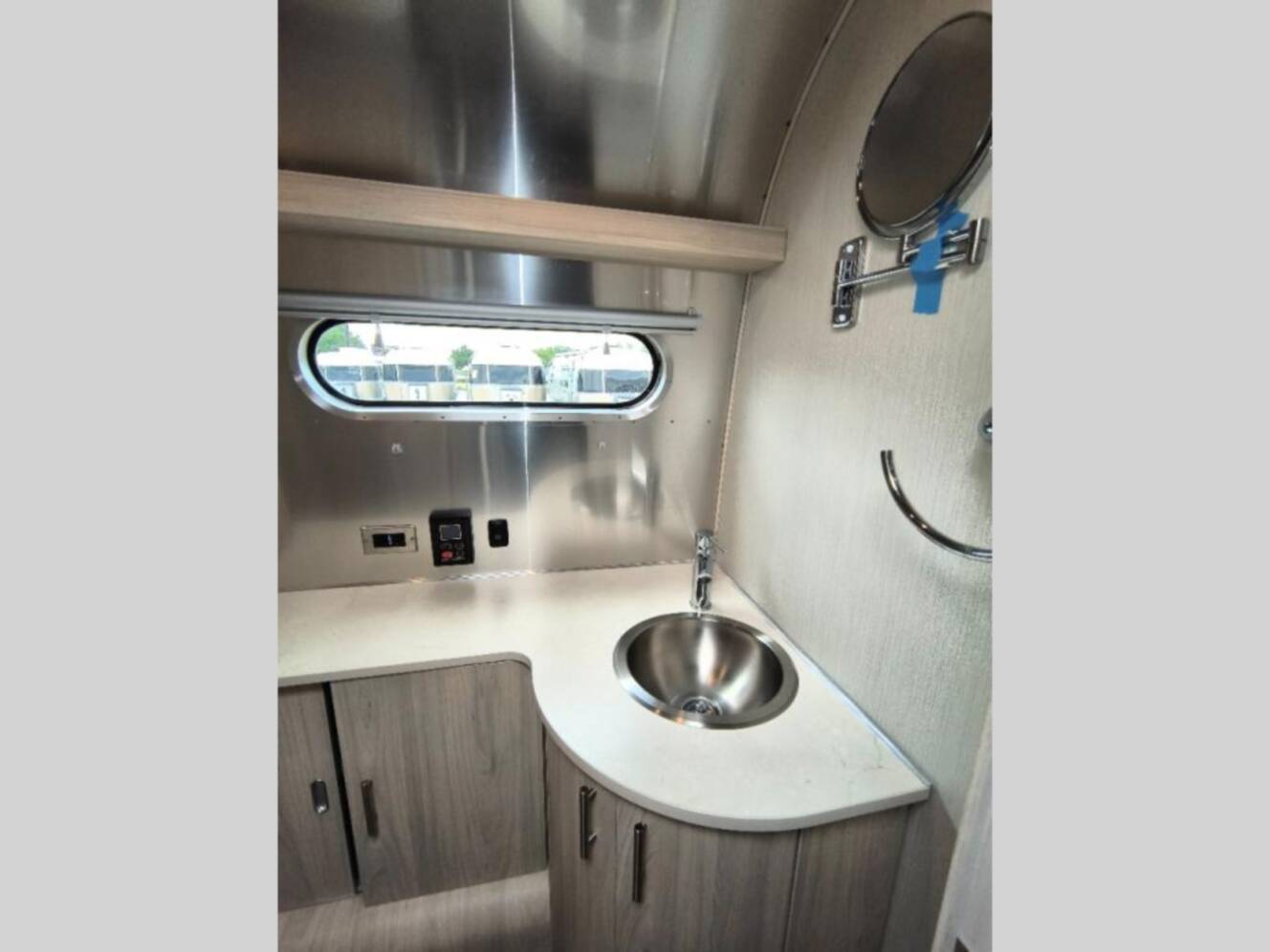 A photo of this 2021 Airstream Globetrotter 30RB Twin