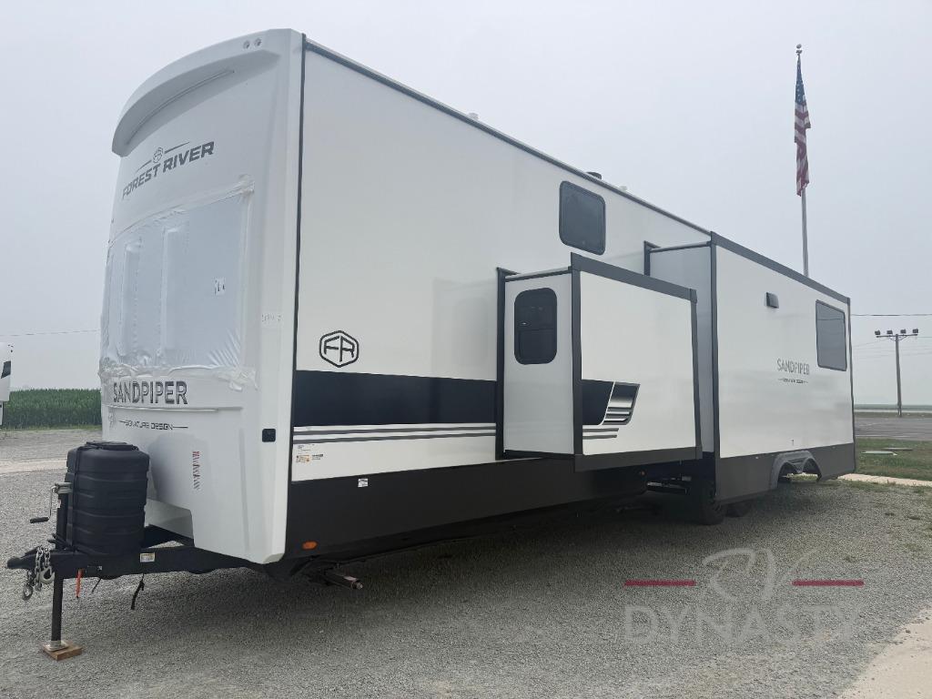 2027 Forest River Rv Sandpiper Destination Trailers 411DBDL in bunker hill IN