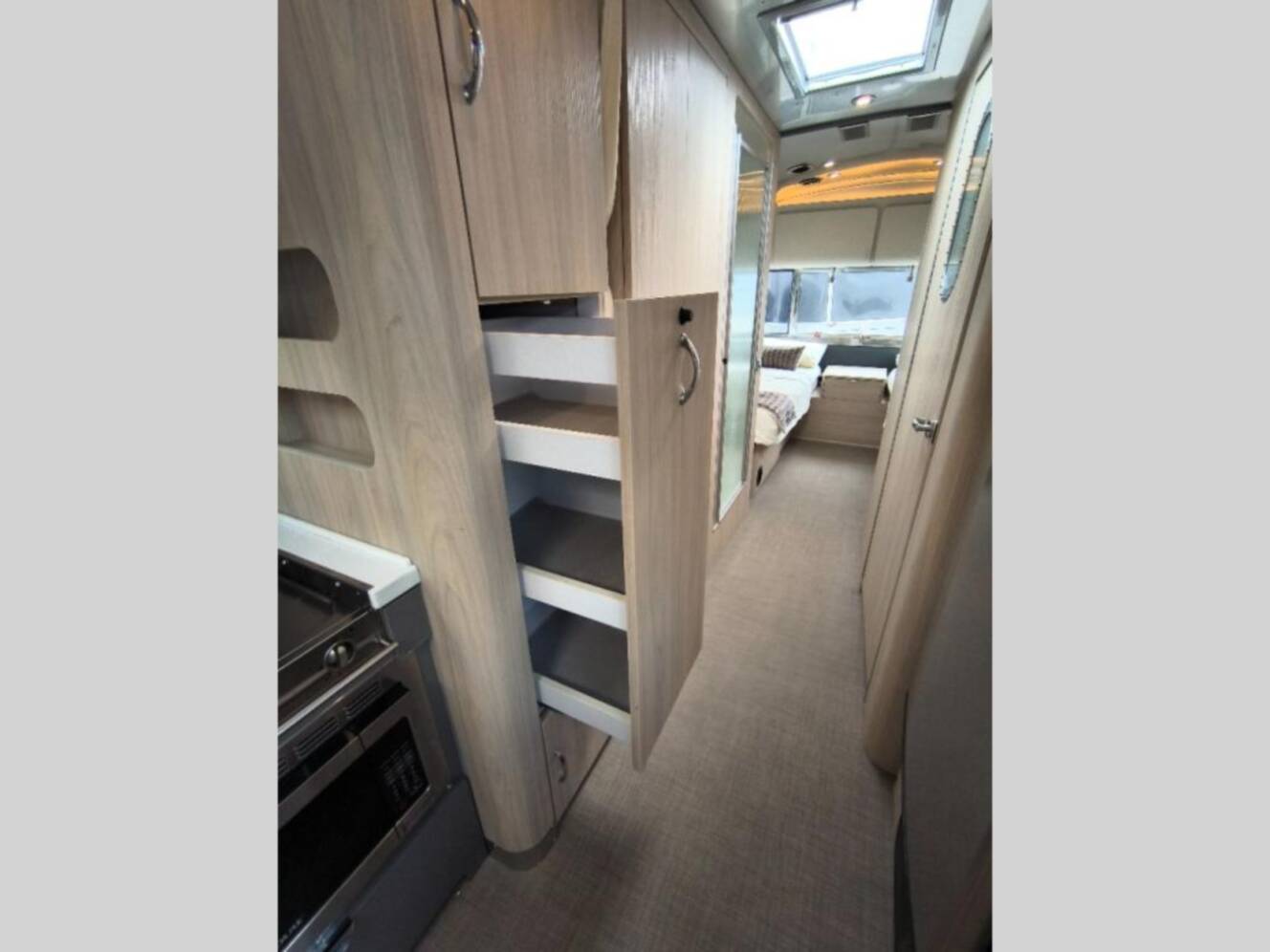 A photo of this 2021 Airstream Globetrotter 30RB Twin