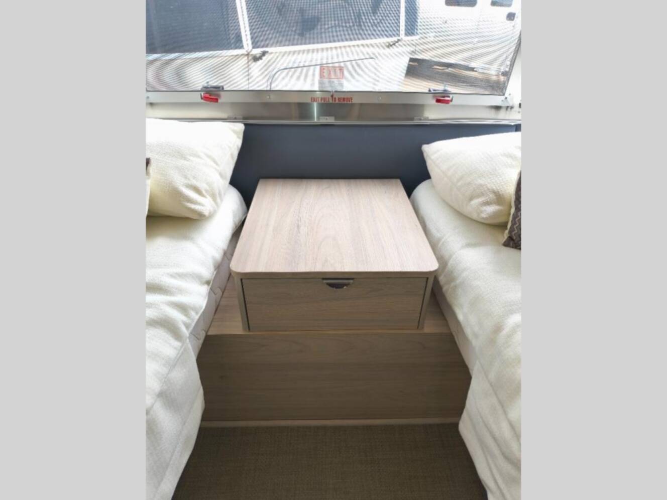 A photo of this 2021 Airstream Globetrotter 30RB Twin