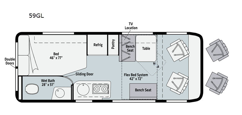 2021 Winnebago Travato 59GL in katy TX