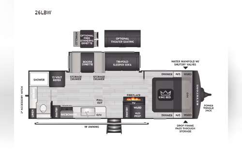 2027 Keystone Rv Cougar 26LBW in victoria TX