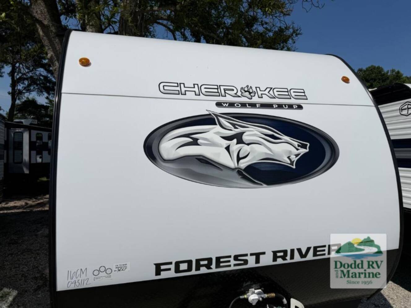 A photo of this 2027 Forest River Rv Cherokee Wolf Pup 16CM