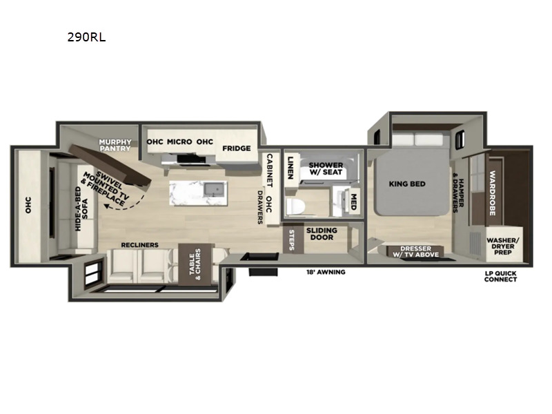 2027 Forest River Rv CEDAR CREEK 290RL in hot springs AR