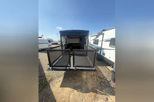 2026 Forest River Cherokee Grey Wolf Black Label Toy Hauler 28RRTBL in fresno CA