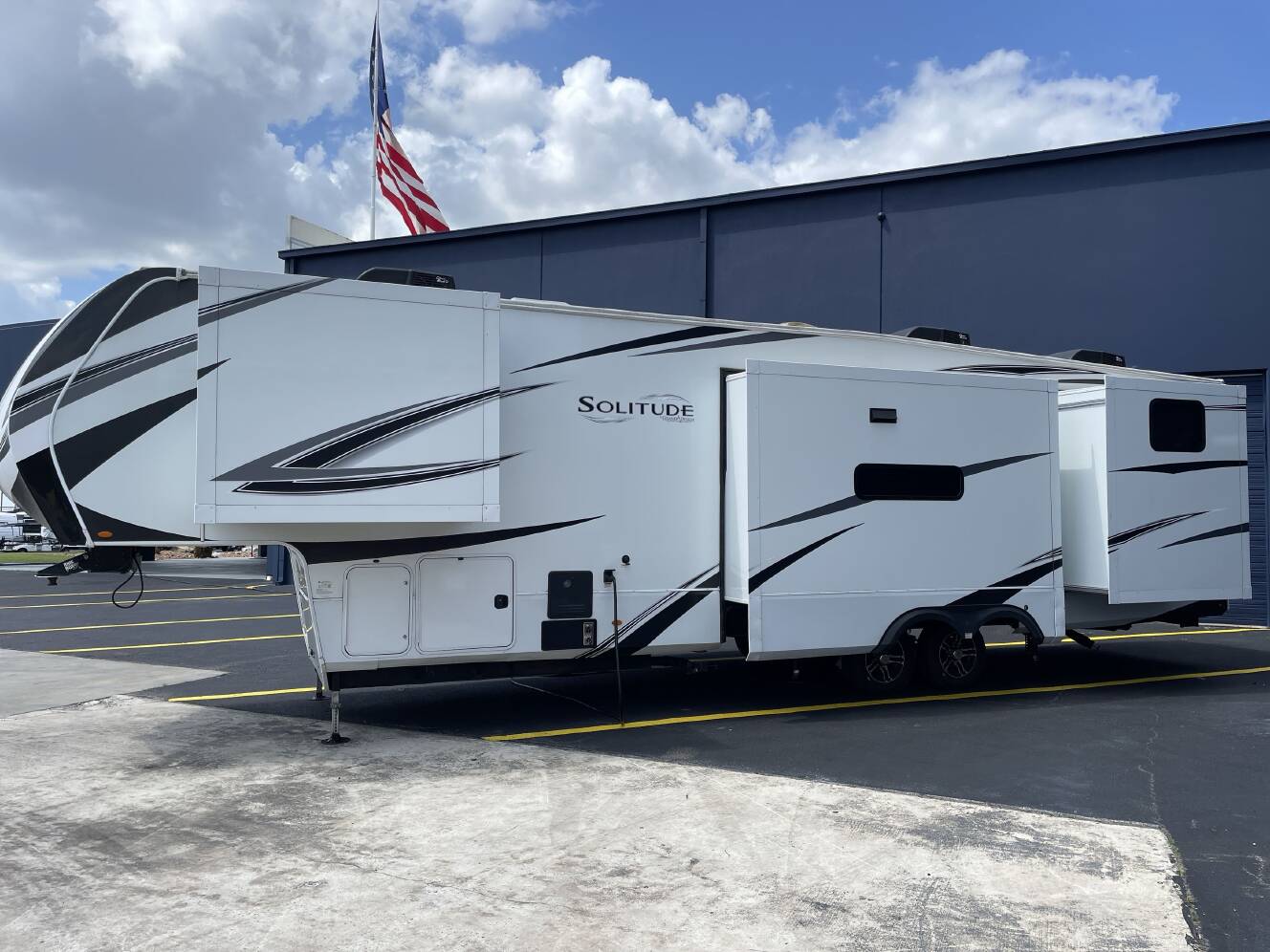 A photo of this 2023 Grand Design SOLITUDE 3740BH