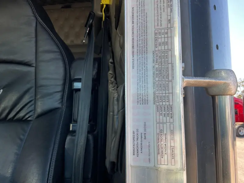 2005 KENWORTH W900B