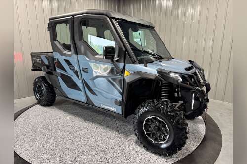 2025 Kawasaki RIDGE XR CREW LIMITED * ONLY 395 Miles * BASE in jonestown PA