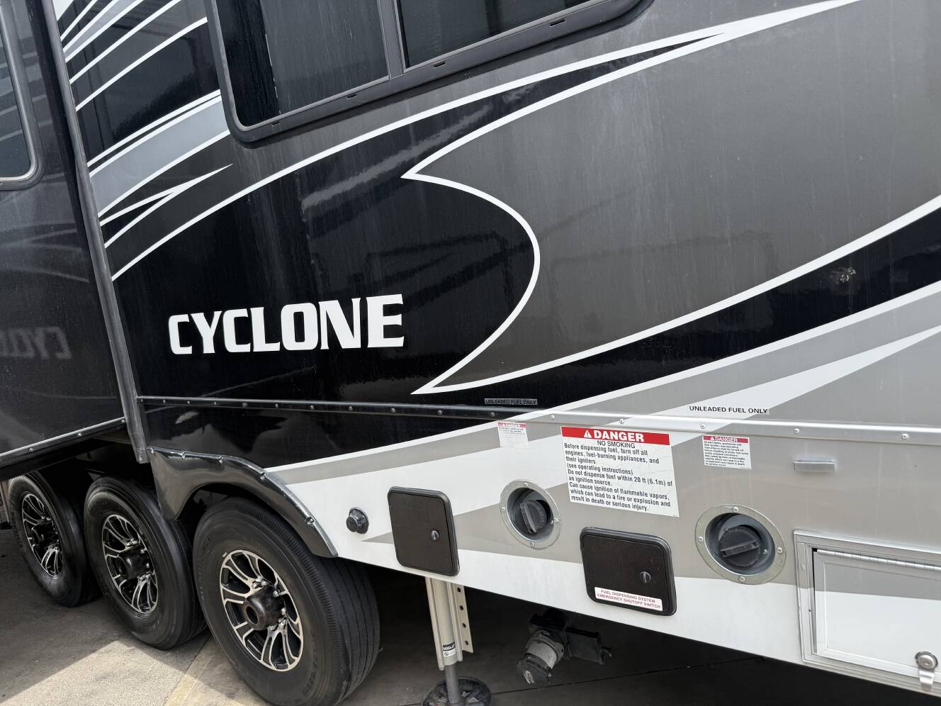 A photo of this 2021 Heartland CYCLONE 4007