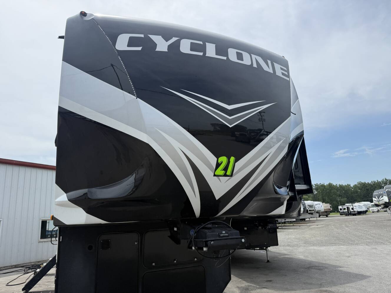 A photo of this 2021 Heartland CYCLONE 4007