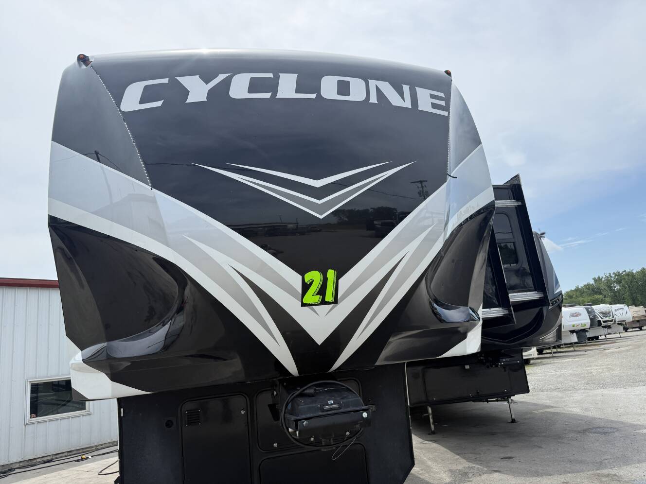 A photo of this 2021 Heartland CYCLONE 4007