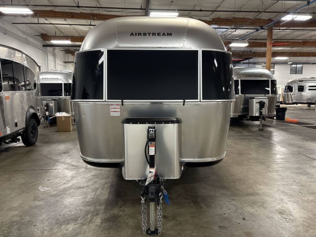 A photo of this 2026 Airstream Bambi 22FB