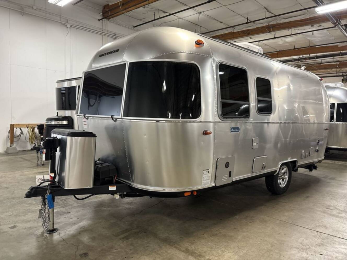 A photo of this 2026 Airstream Bambi 22FB