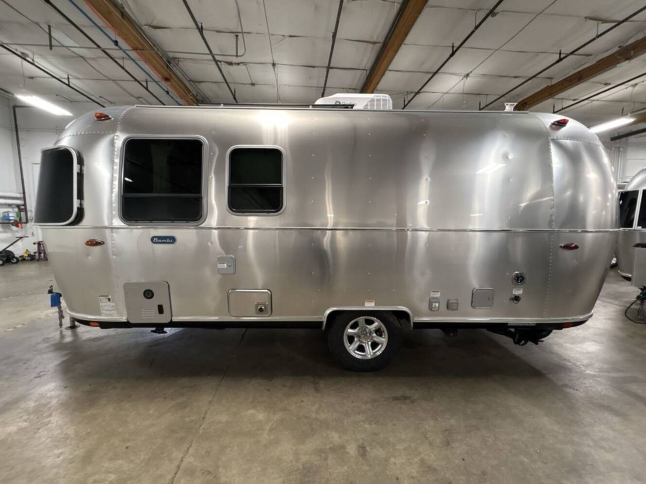 A photo of this 2026 Airstream Bambi 22FB