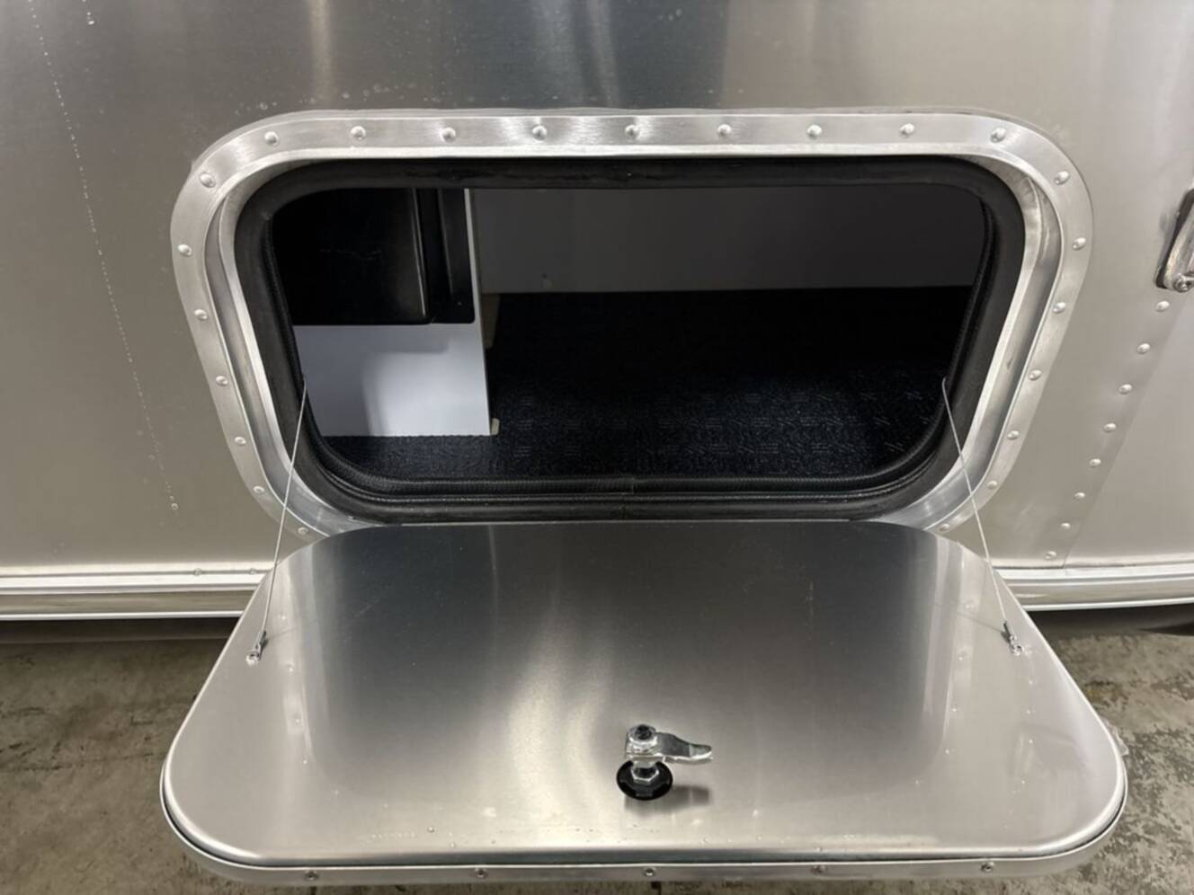 A photo of this 2026 Airstream Bambi 22FB