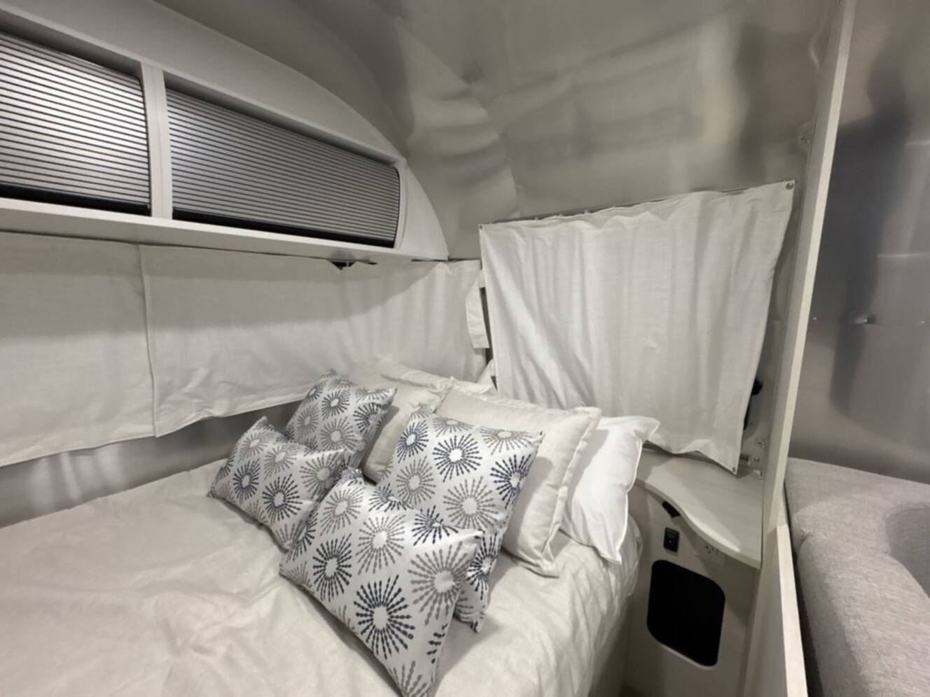 A photo of this 2026 Airstream Bambi 22FB