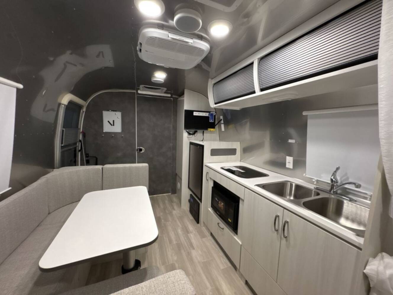 A photo of this 2026 Airstream Bambi 22FB