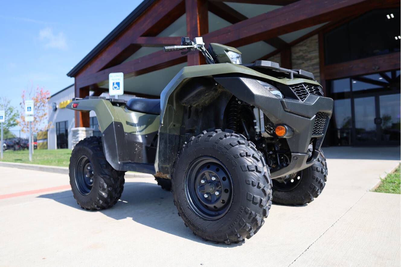 A photo of this 2023 Suzuki KingQuad 500AXi Power Steering