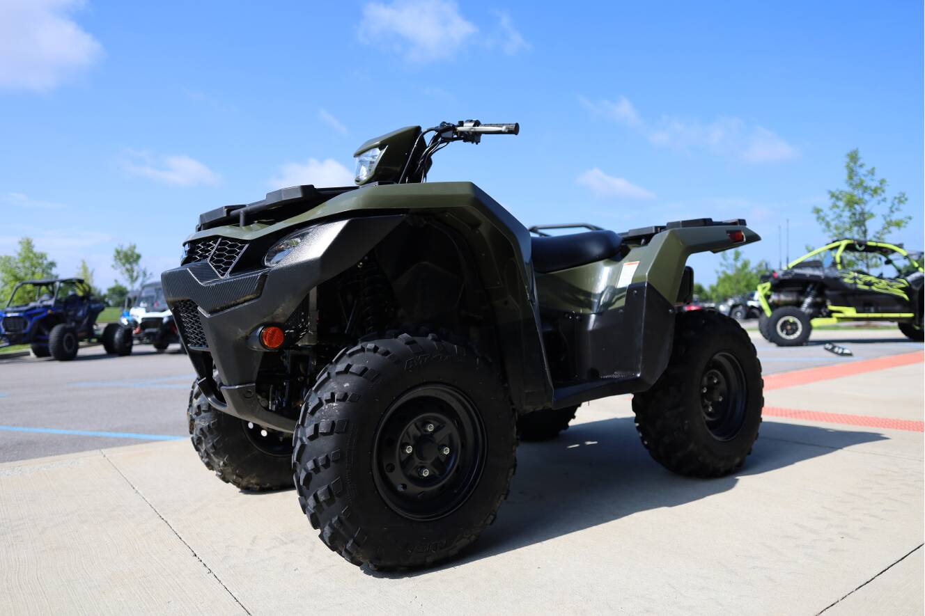 A photo of this 2023 Suzuki KingQuad 500AXi Power Steering