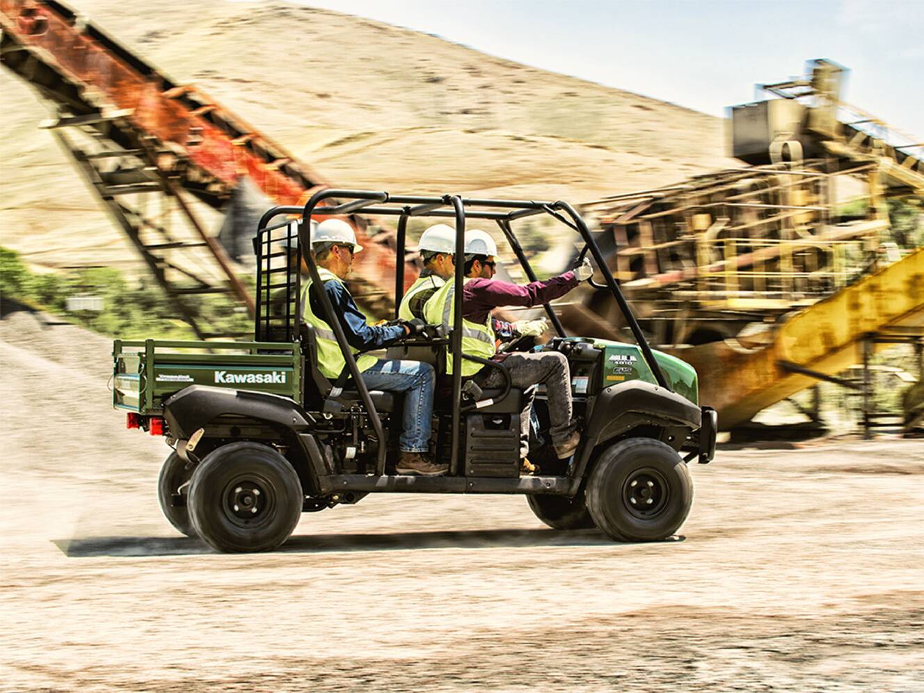 A photo of this 2026 Kawasaki MULE™ 4010 Trans4x4 HUGE PRICE CUT * 3YR WARRANTY SAVE!