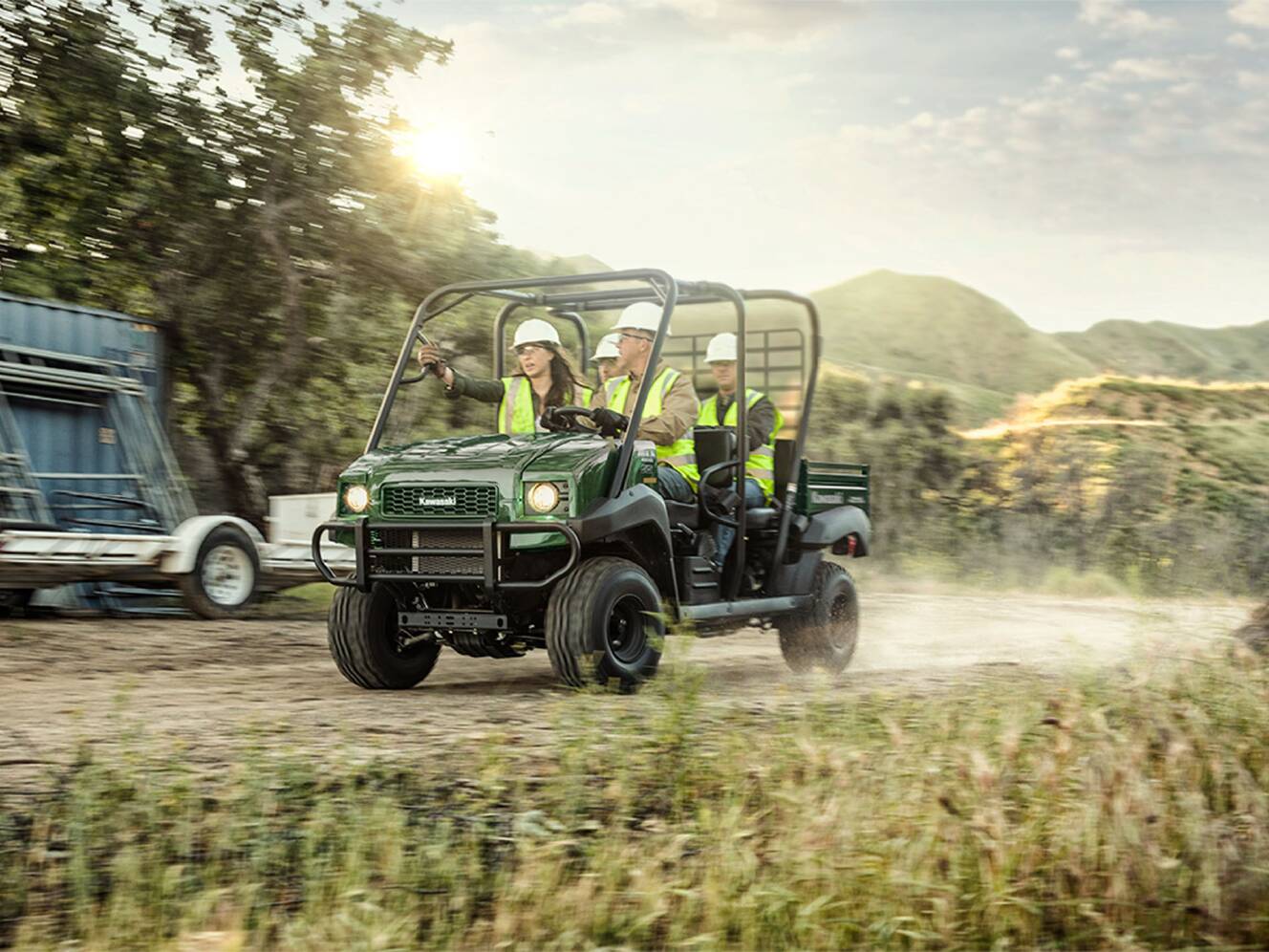 A photo of this 2026 Kawasaki MULE™ 4010 Trans4x4 HUGE PRICE CUT * 3YR WARRANTY SAVE!