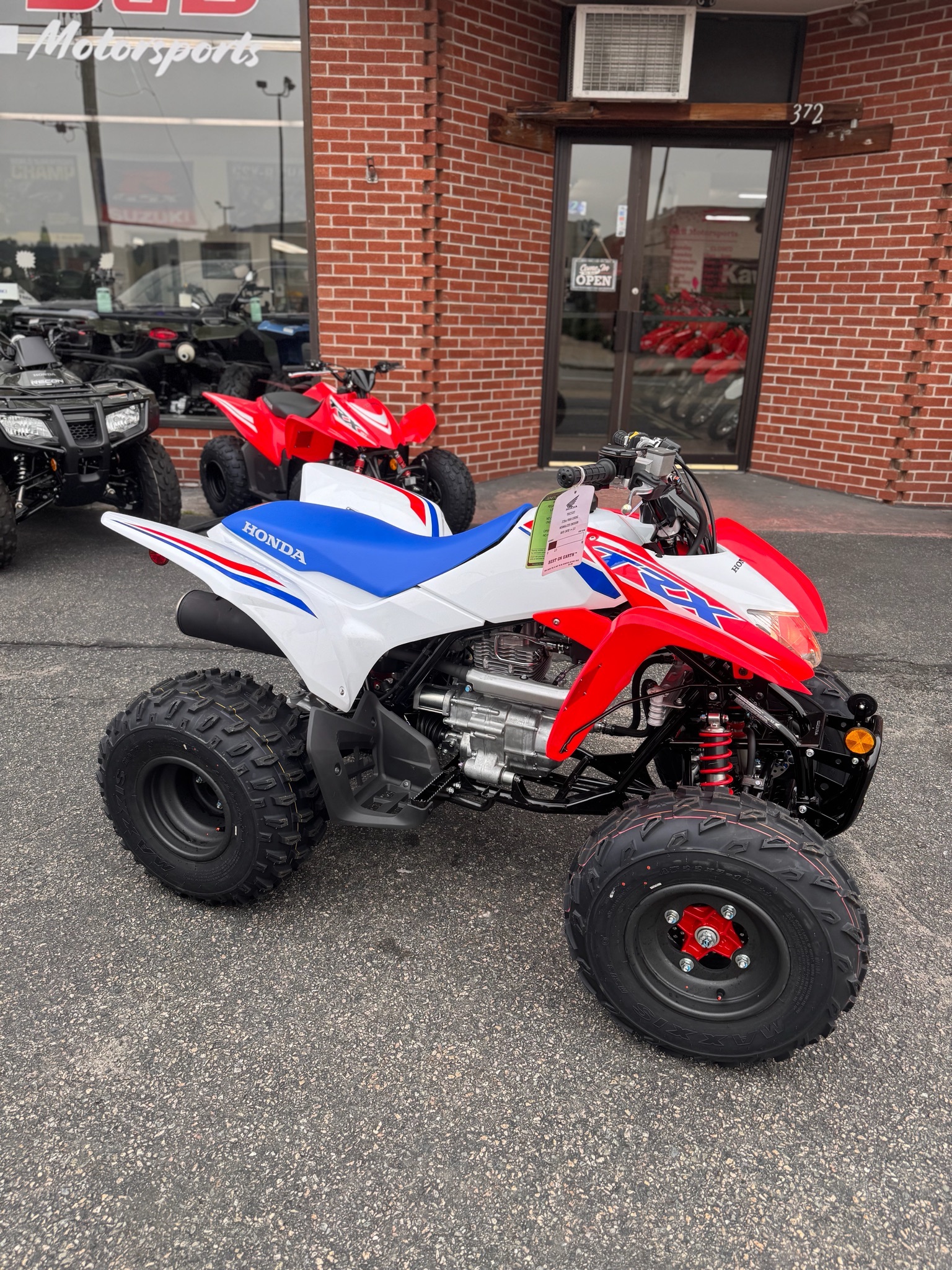 2026 Honda TRX250X in woonsocket RI