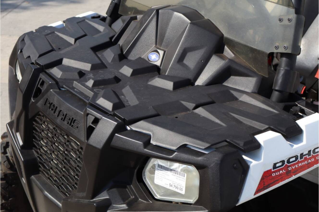 A photo of this 2014 Polaris Sportsman ACE White Lightning