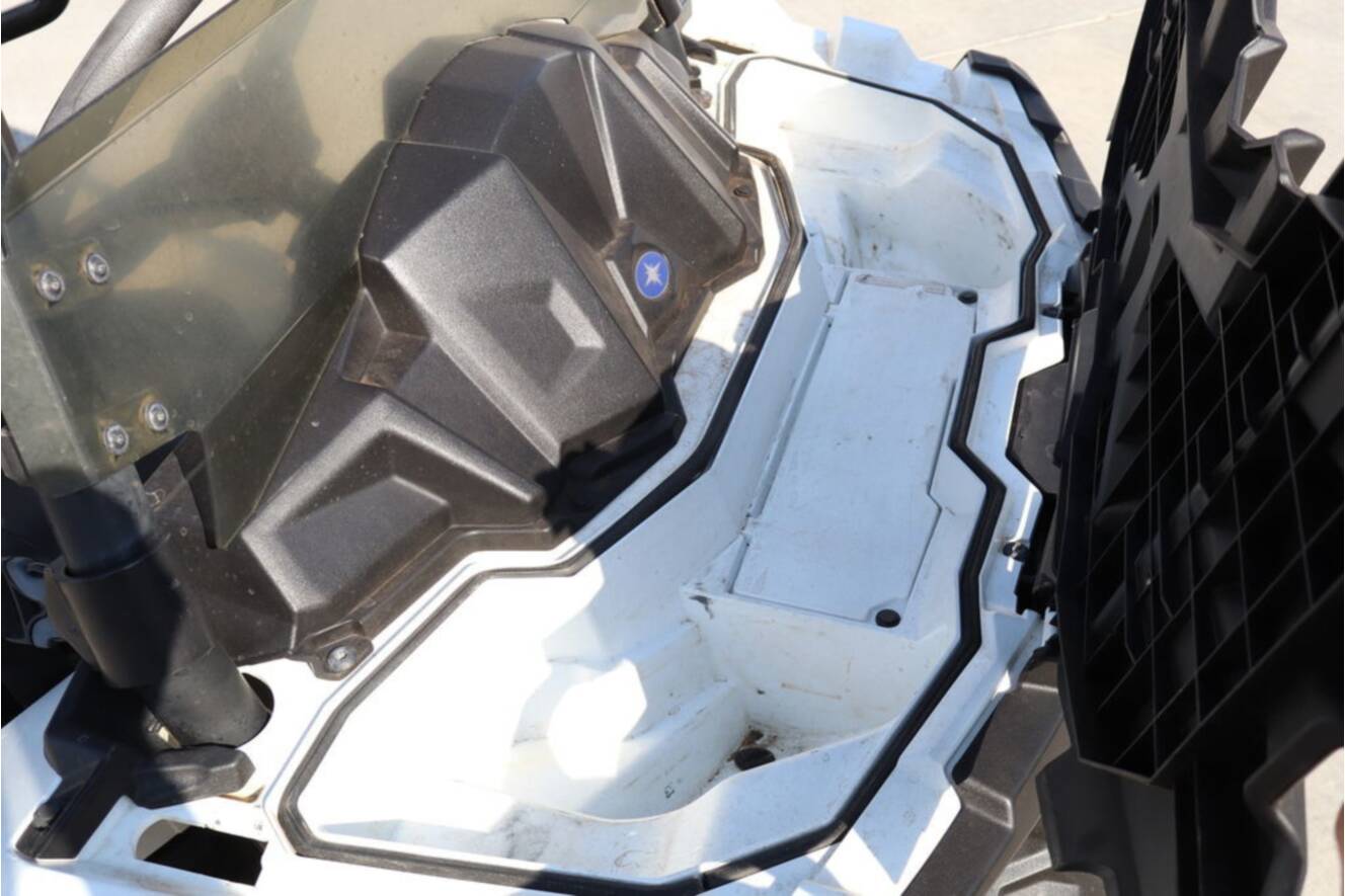 A photo of this 2014 Polaris Sportsman ACE White Lightning