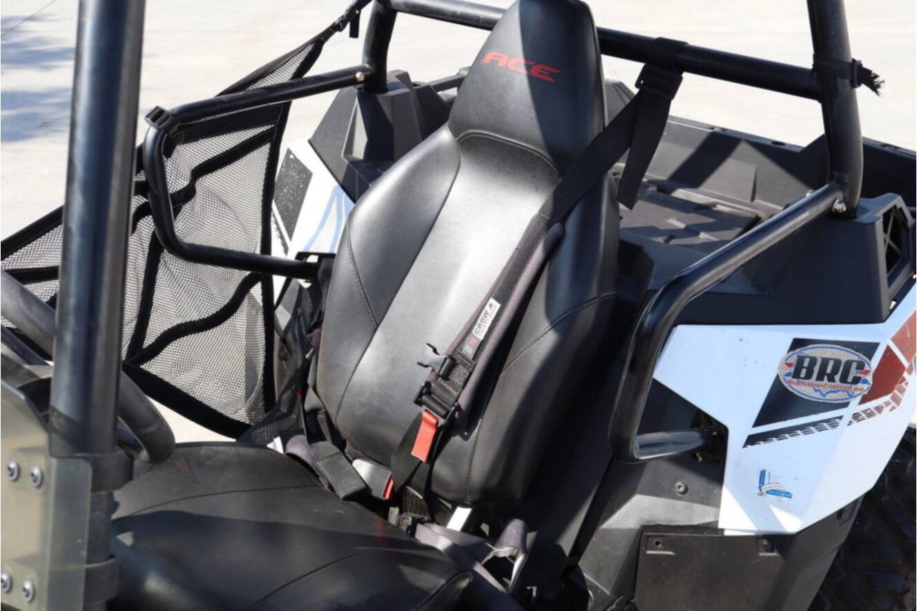 A photo of this 2014 Polaris Sportsman ACE White Lightning