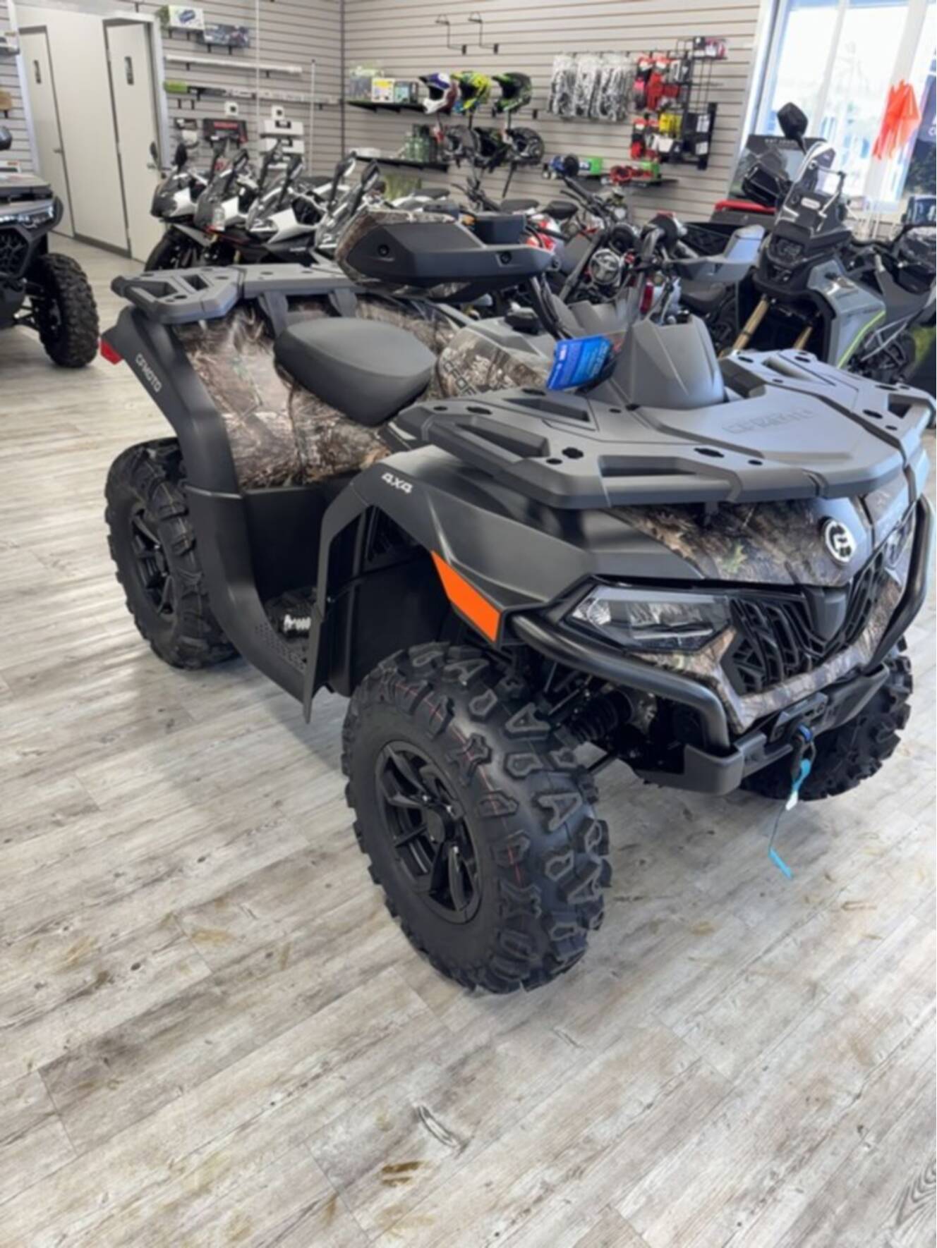 A photo of this 2026 CFMOTO CFORCE 600 Camo