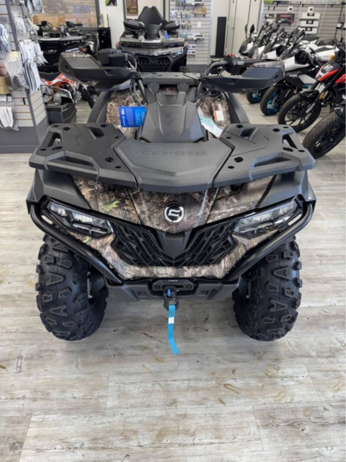 A photo of this 2026 CFMOTO CFORCE 600 Camo
